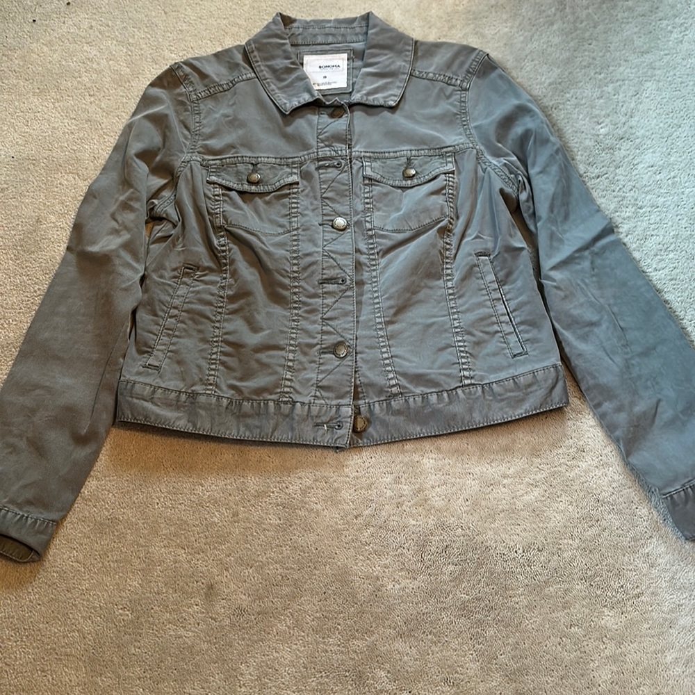 Jrs Olive Green Jacket